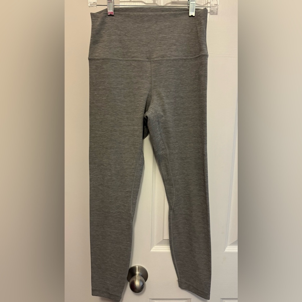 NWOT Lululemon Align High Rise Pant 25” *Heather Gray* Size 8